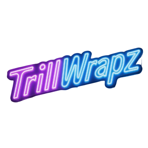 TrillWrapz Neon Logo